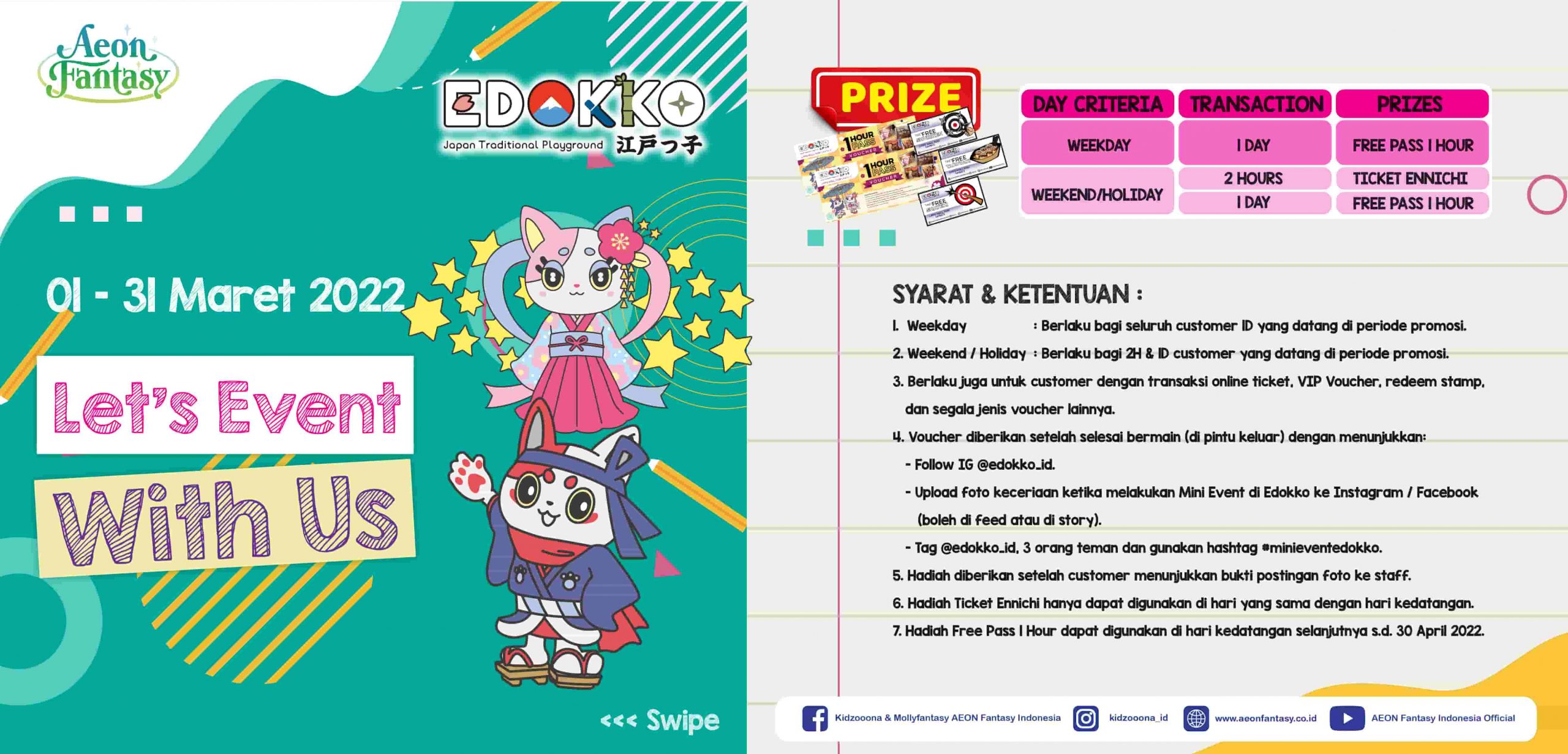 (Indonesia) Let’s Event With Us Edokko