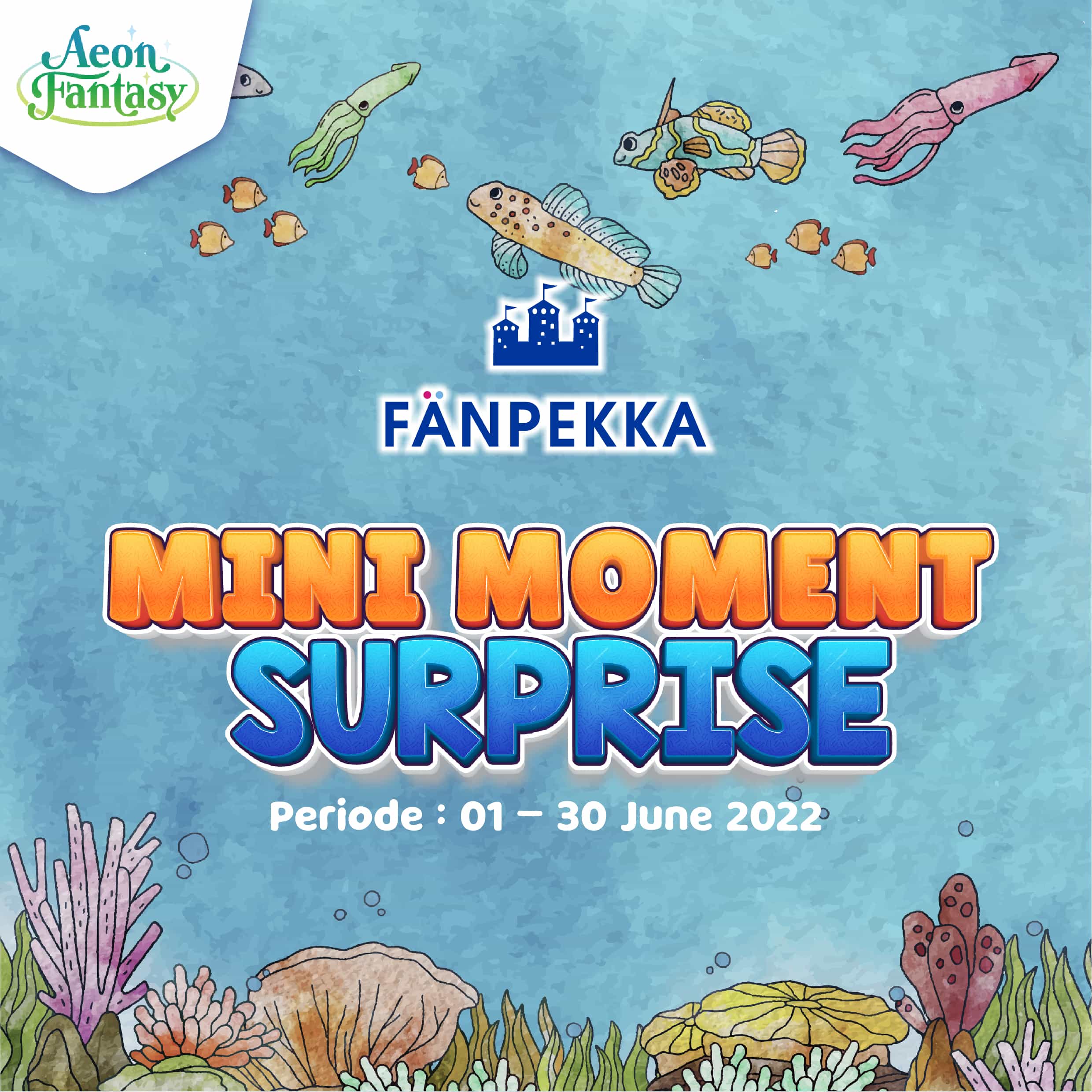 Mini Moment Surprise Fanpekka (Free Voucher Bermain)