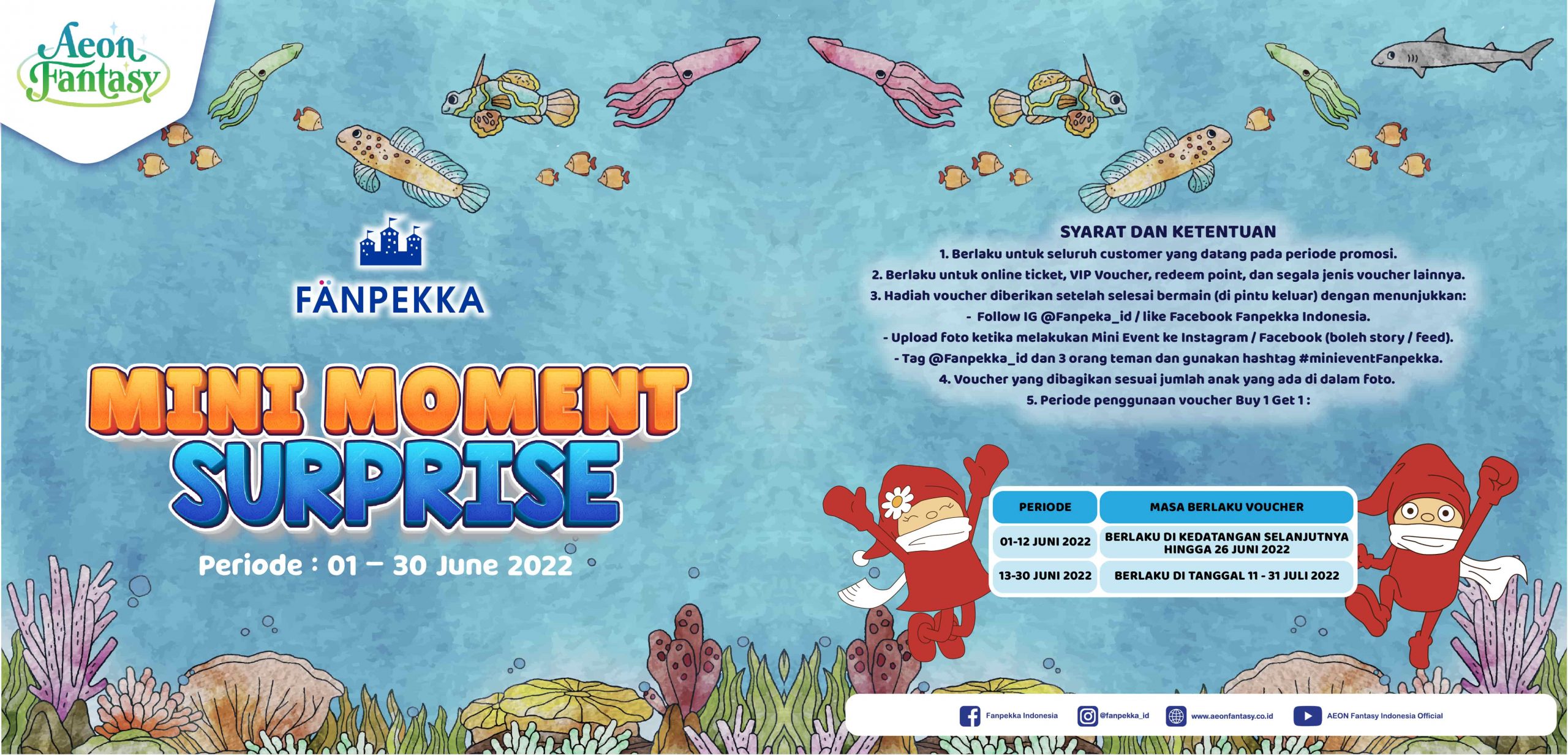 (Indonesia) Mini Moment Surprise Fanpekka (Free Voucher Bermain)