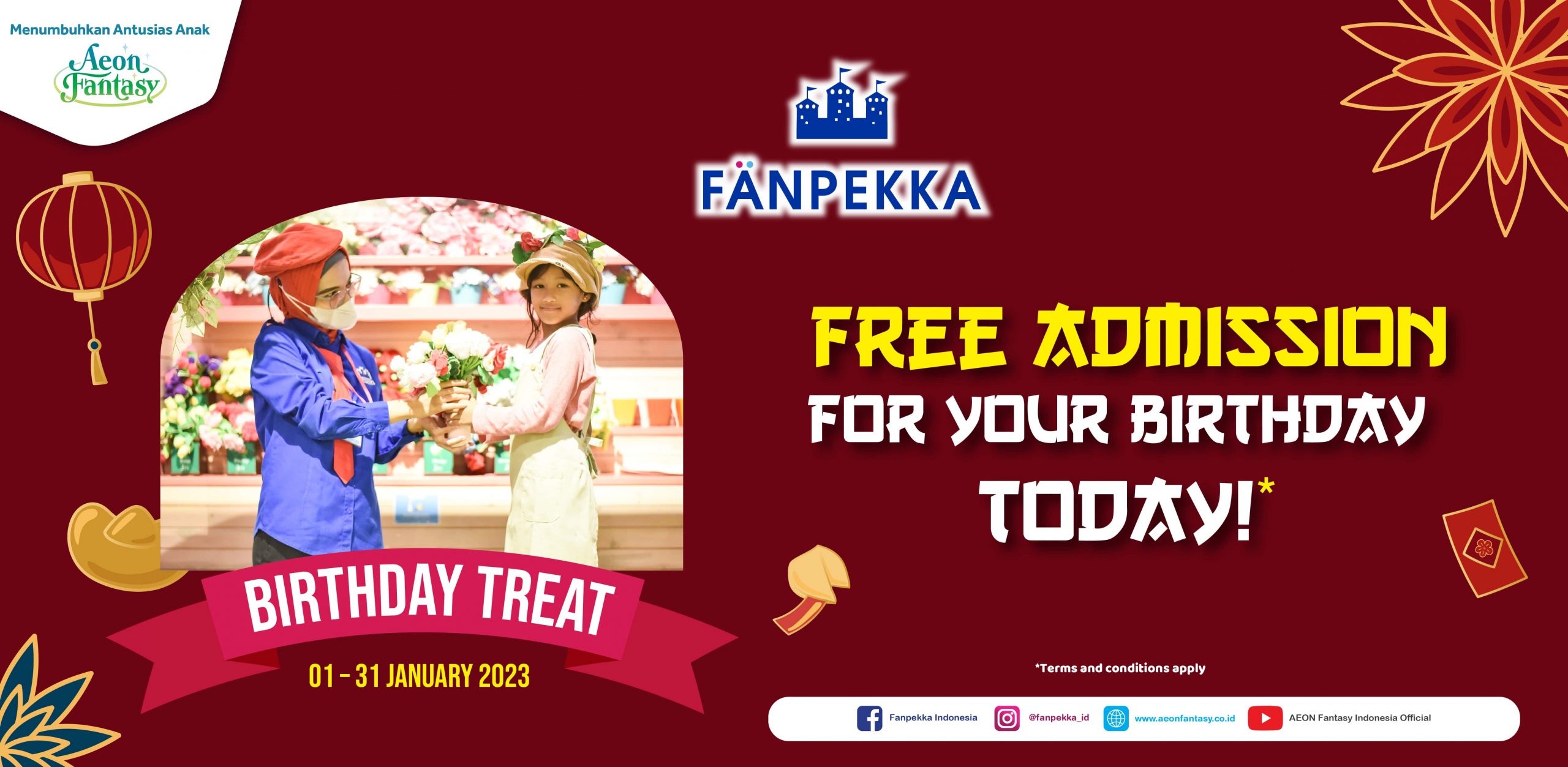 [Fanpekka] Birthday Treat (Birthday Promo)