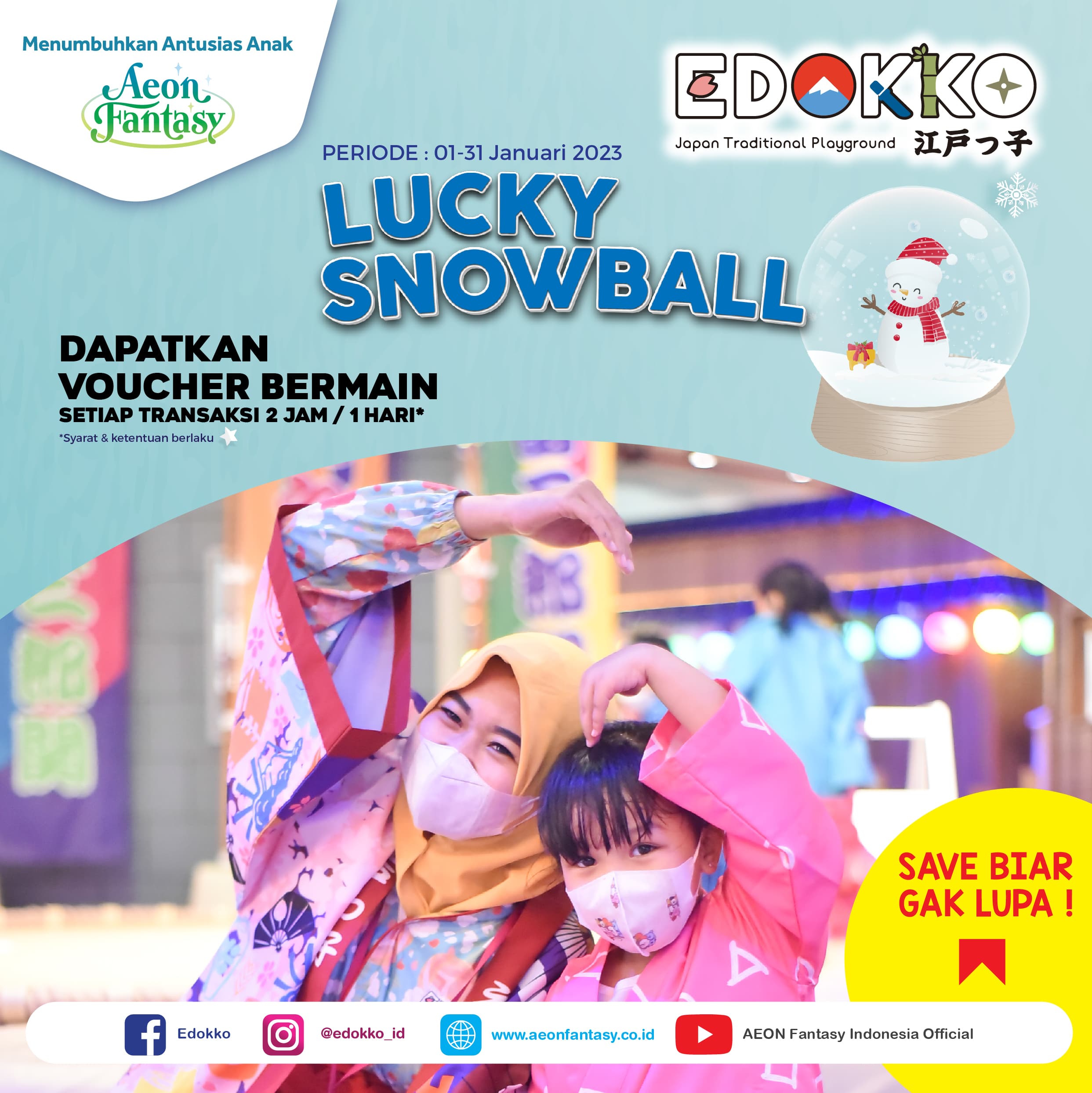 [Edokko] Lucky Snowball