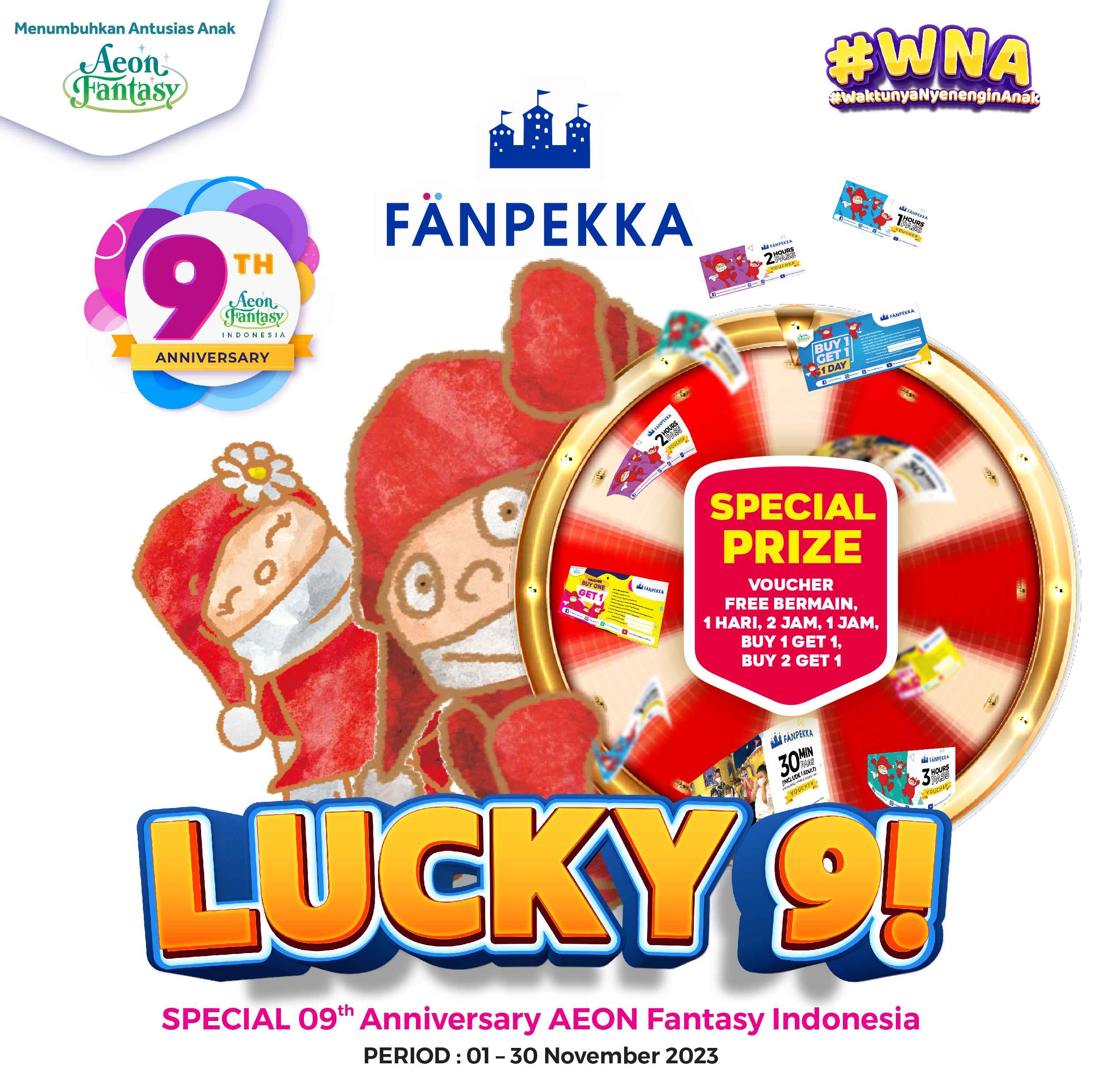 [Fanpekka] Lucky 9 Promo