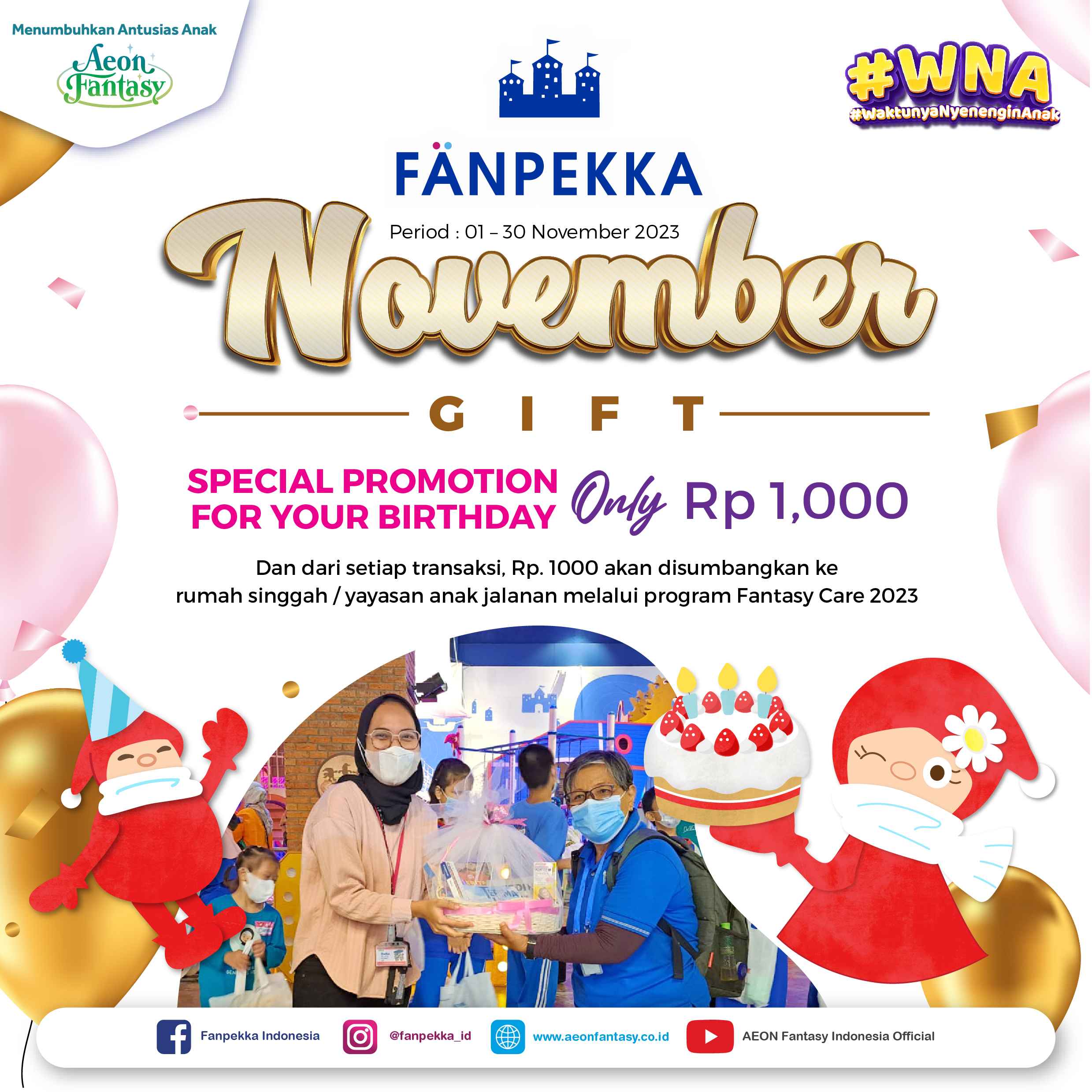 [FANPEKKA] November Gift Birthday Promo