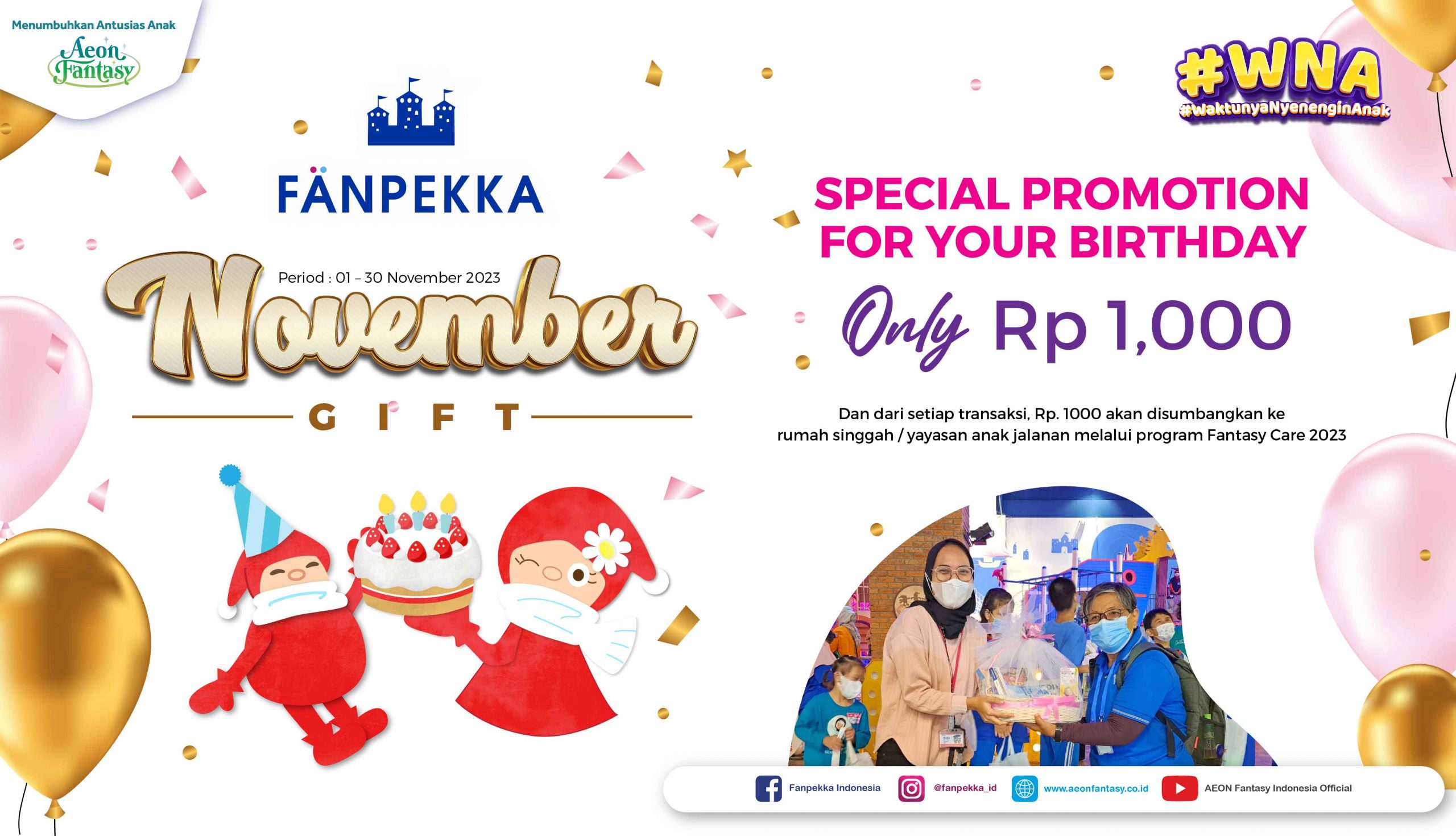 [FANPEKKA] November Gift Birthday Promo