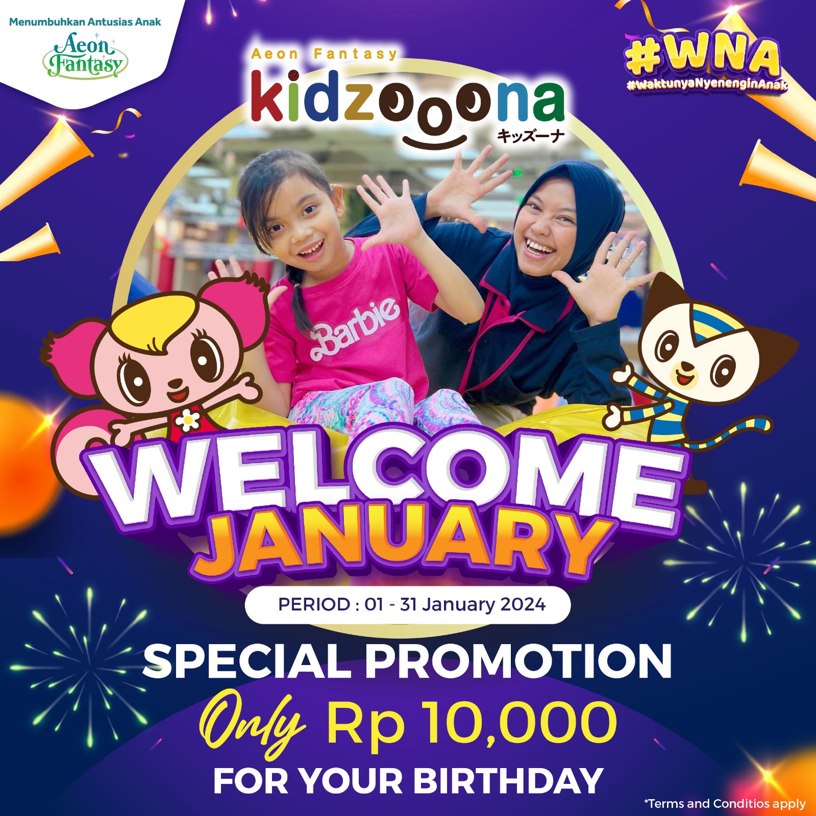 [KIDZOOONA] Welcome January Promo Birthday