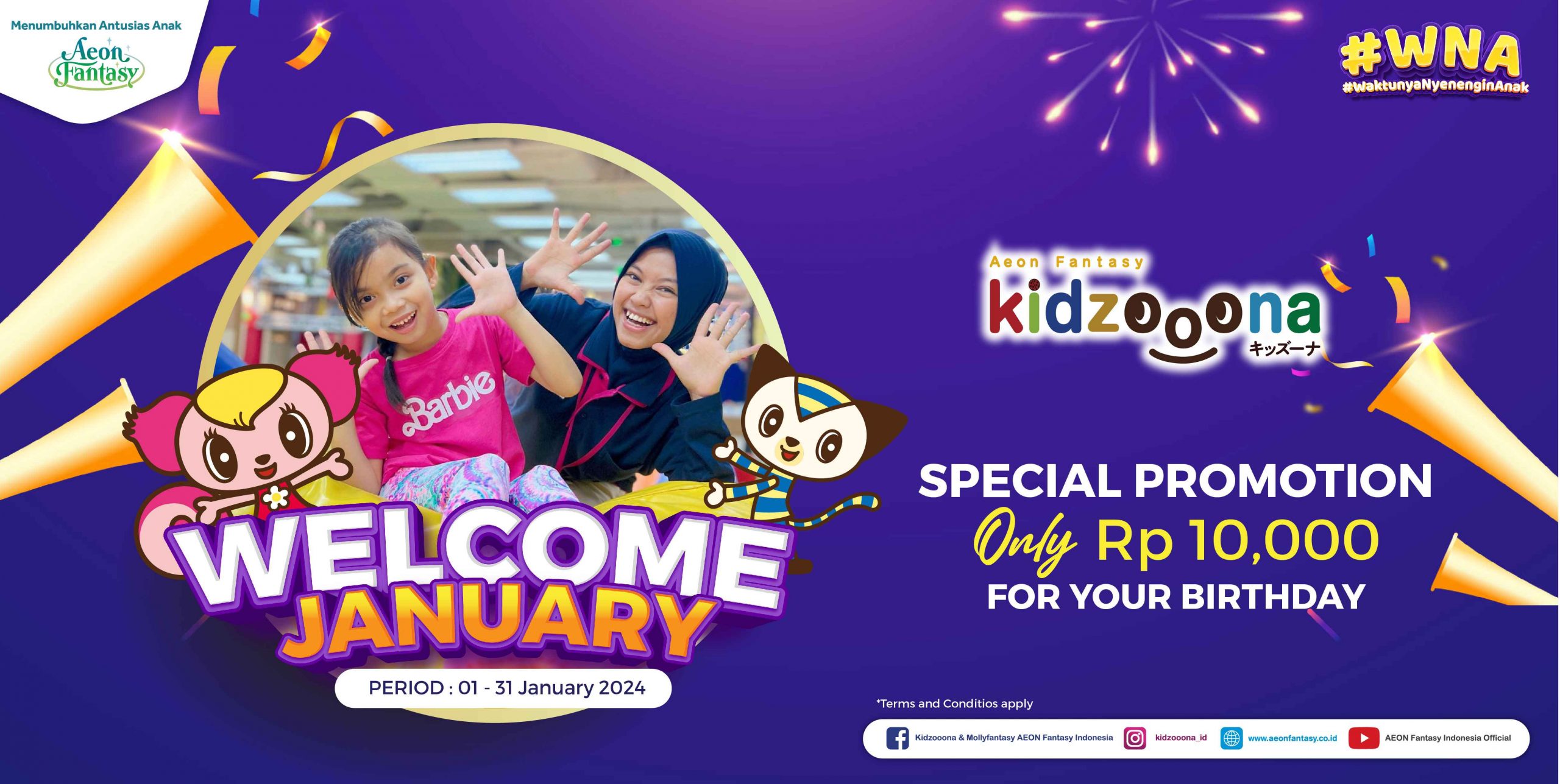 [KIDZOOONA] Welcome January Promo Birthday