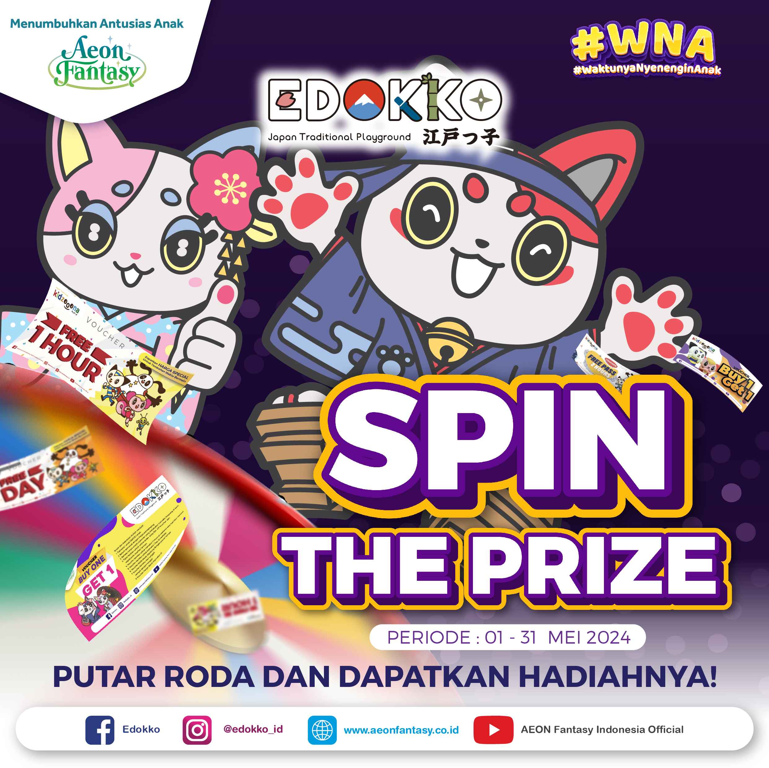 [EDOKKO] SPIN THE PRIZE