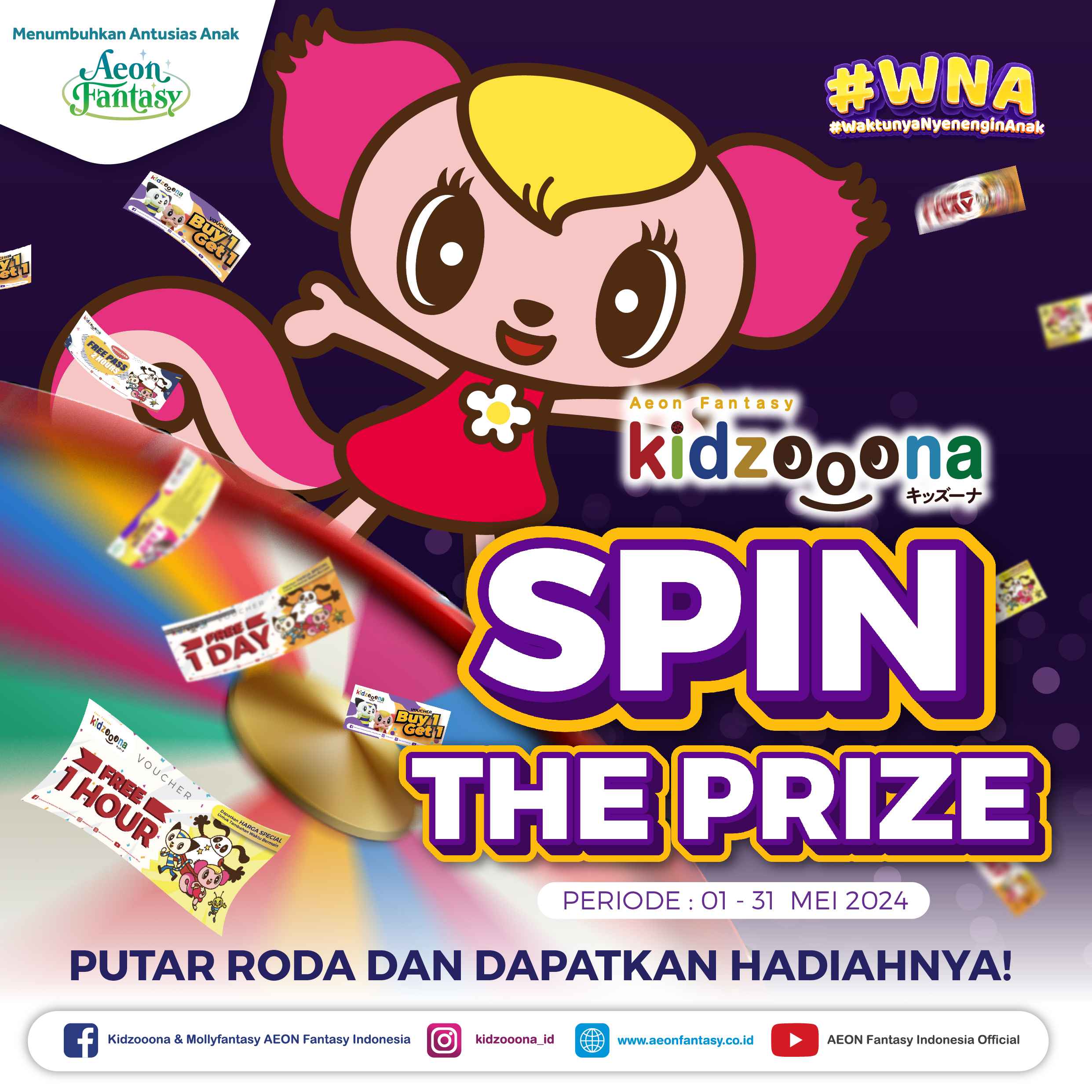 [KIDZOOONA] SPIN THE PRIZE