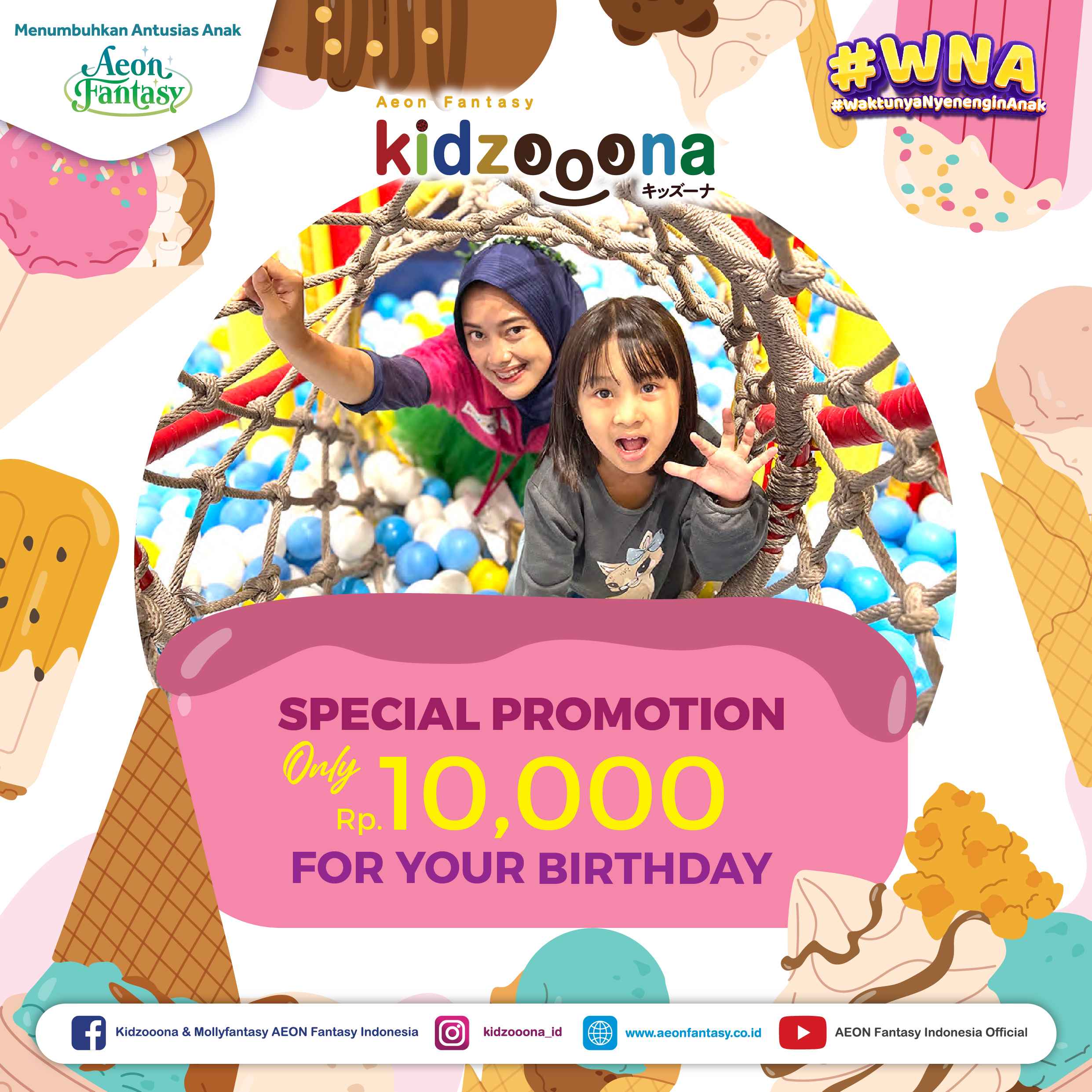 [KIDZOOONA] Birthday Promo Juni