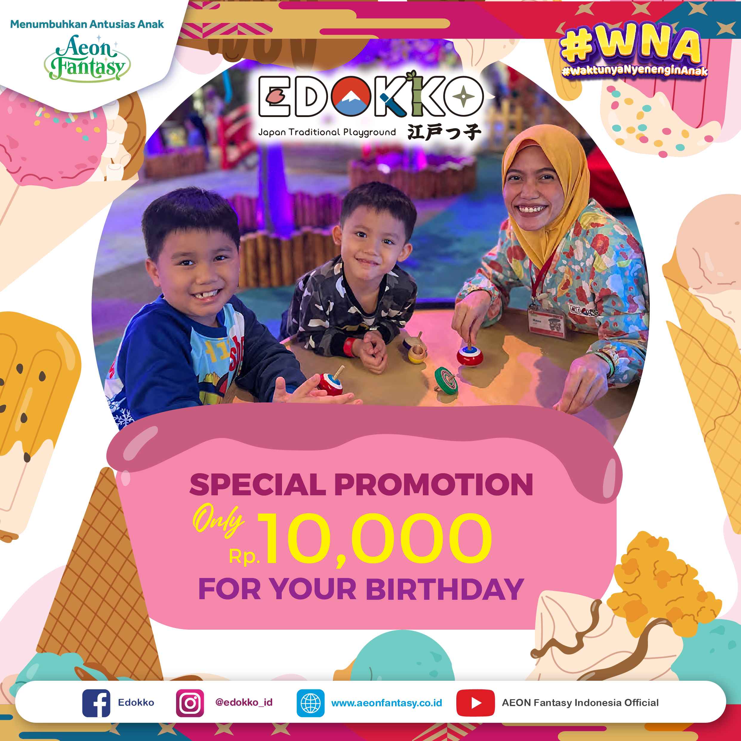[EDOKKO] Birthday Promo Juni